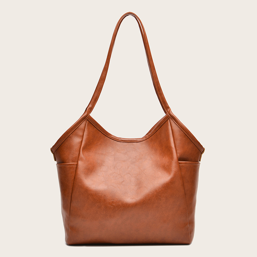 HBP 2023 European and American fashion women's bag Classic Tote Bag Retro oil wax planted soft large capacity One shoulder travel bag, Brown
HBP 2023 European and American fashion women's bag Classic Tote Bag Retro oil wax planted soft large capacity One shoulder travel bag, Brown