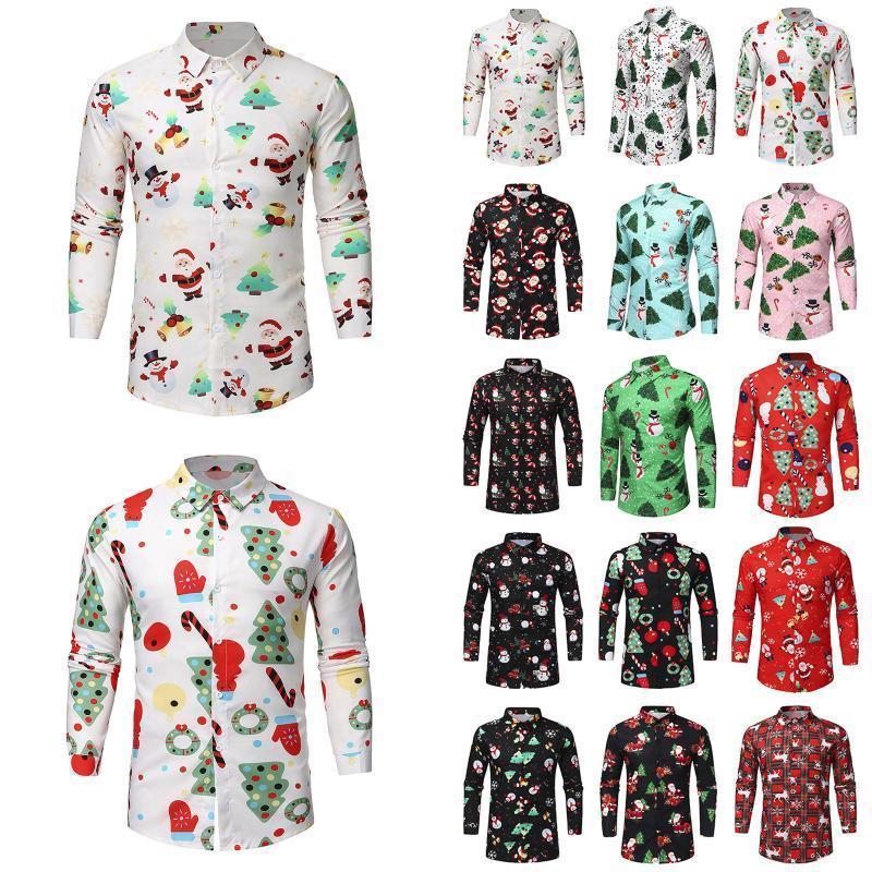 Men' Casual Shirts Men' Men Snowflakes Blouse Christmas Deer Print Shirt Top Tops Xmas Sweater Clothes 2022, Black
Men' Casual Shirts Men' Men Snowflakes Blouse Christmas Deer Print Shirt Top Tops Xmas Sweater Clothes 2022, Black