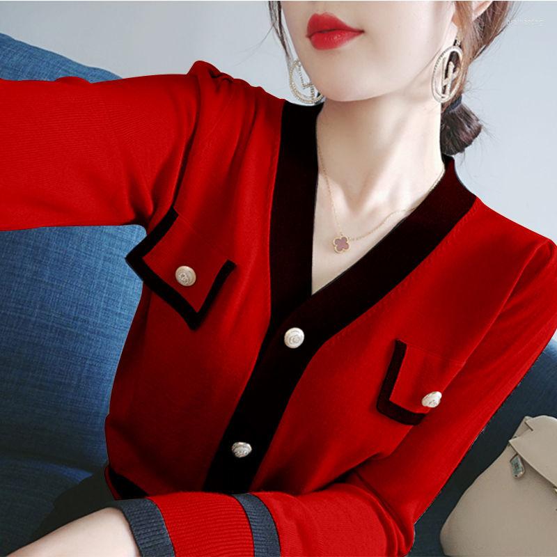 Women's Knits Est V Neck Knitted Cardigan Women 2022 Spring Autumn Long Sleeve Sweater Female Single Button Pull Femme N31, Purple
Women's Knits Est V Neck Knitted Cardigan Women 2022 Spring Autumn Long Sleeve Sweater Female Single Button Pull Femme N31, Purple