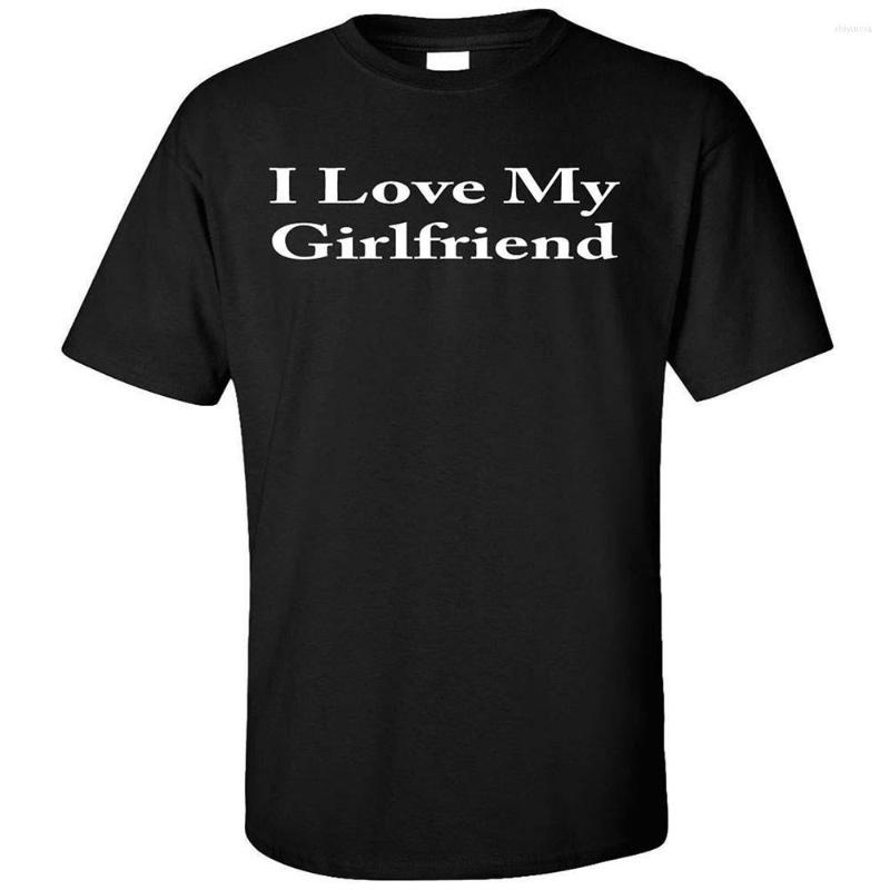 Men' T Shirts I Love My Girlfriend Creative Design Man Solid Color Tops & Tees, Black
Men' T Shirts I Love My Girlfriend Creative Design Man Solid Color Tops & Tees, Black