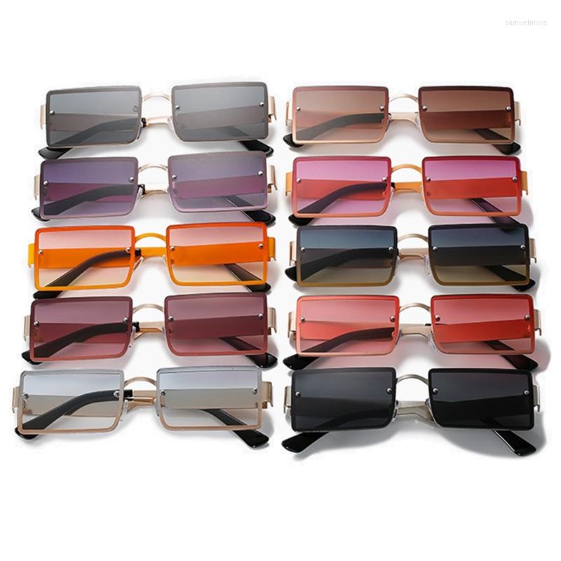 Sunglasses Wholesale Retro Small Square Frame Fashion Sun Glasses INS Trendy Metal Personalized Ocean For Men Women 
Sunglasses Wholesale Retro Small Square Frame Fashion Sun Glasses INS Trendy Metal Personalized Ocean For Men Women