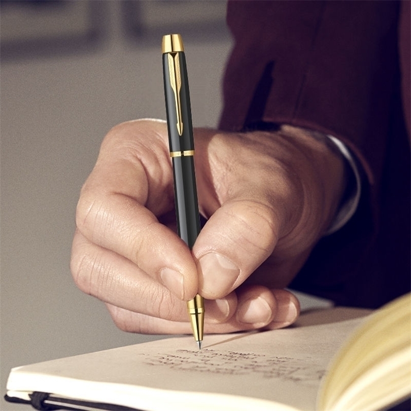 Ballpoint Pens Classic Brand PARKER Metal Roller Pen Business Office Signature pen IM pens 221030, Red
Ballpoint Pens Classic Brand PARKER Metal Roller Pen Business Office Signature pen IM pens 221030, Red