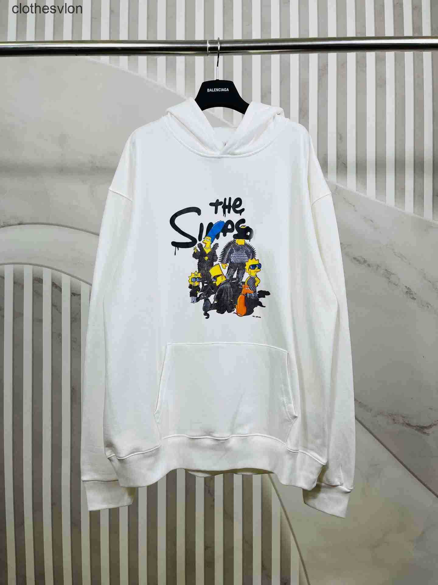 Hoodies Balencaigass Sweater 2023 Hoodie Sweater 2022 Paris Simpson Co Hooded Branded Pullover Loose Casual for Men Women, Bl229018 black
Hoodies Balencaigass Sweater 2023 Hoodie Sweater 2022 Paris Simpson Co Hooded Branded Pullover Loose Casual for Men Women, Bl229018 black