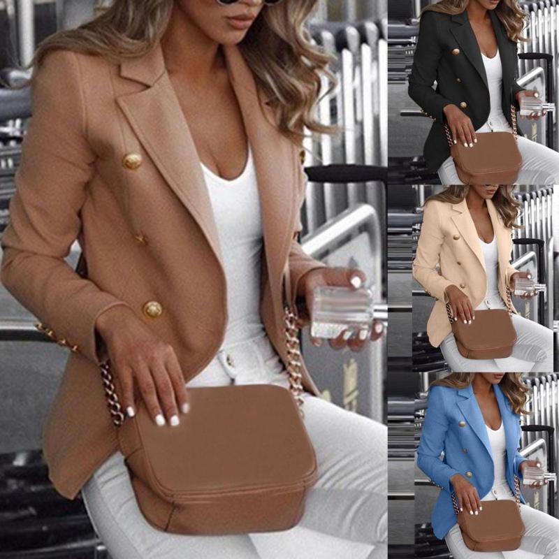 Women's Suits Chic Coat Washable Blazer Long-sleeved Eye-catching Tear Resistant Lady, Red
Women's Suits Chic Coat Washable Blazer Long-sleeved Eye-catching Tear Resistant Lady, Red