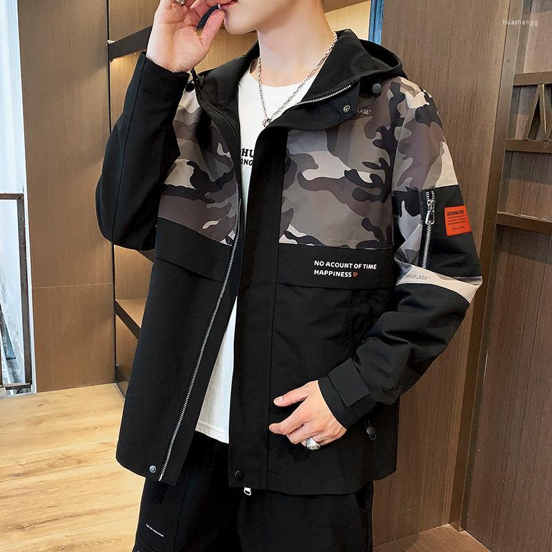 Men's Jackets Men's Men Hip Hop Streetwear Hooded Jacket Patchwork Zipper Outwear Oversized Soft Autumn Spring Windproof Coat, Blue
Men's Jackets Men's Men Hip Hop Streetwear Hooded Jacket Patchwork Zipper Outwear Oversized Soft Autumn Spring Windproof Coat, Blue