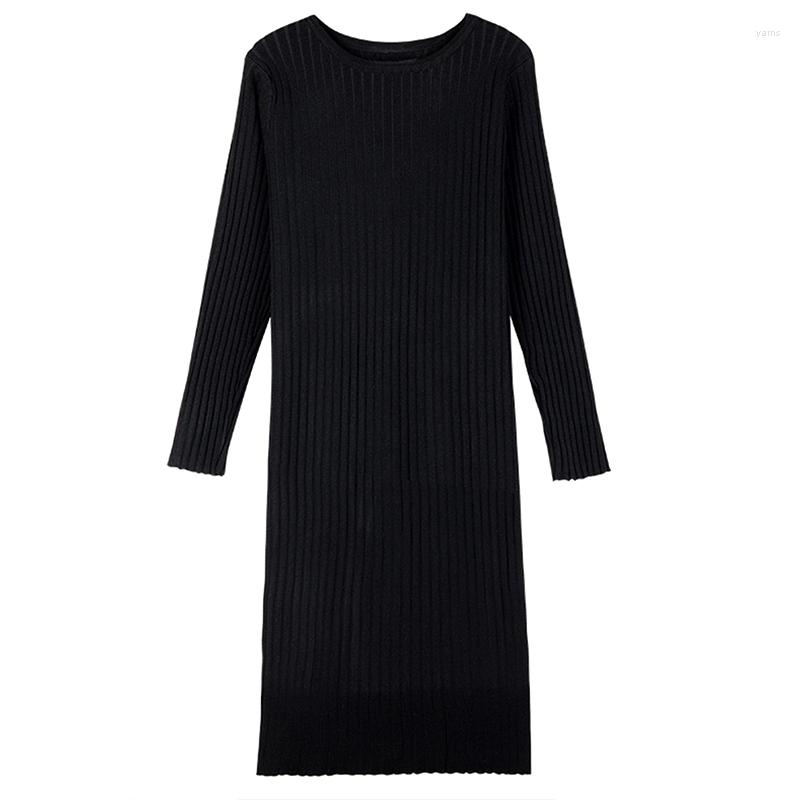 Casual Dresses Spring Women's Clothing KniDress 2022 Female Long Dress Base Black Sweater Elasticity Hedging Lady Vintage
Casual Dresses Spring Women's Clothing KniDress 2022 Female Long Dress Base Black Sweater Elasticity Hedging Lady Vintage
