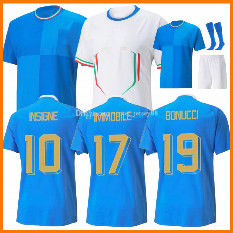 22 23 Immobile soccer jerseys 2022 2023 BASTONI LOCATELLI VERRATTI JORGINHO BELOTTI Chiesa Bonucci INSIGNE maillots foot BERARDI BARELLA Italias football shirts, Men shirt 2+patch 2
22 23 Immobile soccer jerseys 2022 2023 BASTONI LOCATELLI VERRATTI JORGINHO BELOTTI Chiesa Bonucci INSIGNE maillots foot BERARDI BARELLA Italias football shirts, Men shirt 2+patch 2