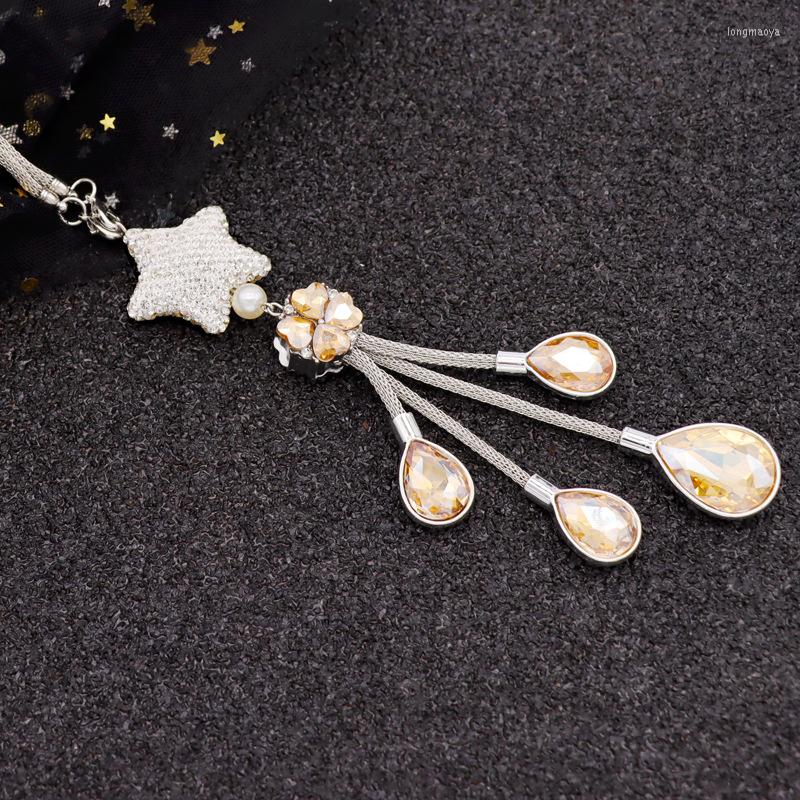 Interior Decorations Car Rearview Mirror Pendant Metal Crystal Inner Decoration Assessoires
Interior Decorations Car Rearview Mirror Pendant Metal Crystal Inner Decoration Assessoires