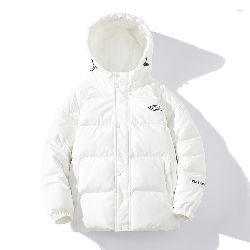 Men' Down Fashion Hooded Cotton-padded Clothes Autumn/Winter Warmth And Thickening Couple Style Trendy Brand Loose Harajuku Clothing, Black
Men' Down Fashion Hooded Cotton-padded Clothes Autumn/Winter Warmth And Thickening Couple Style Trendy Brand Loose Harajuku Clothing, Black
