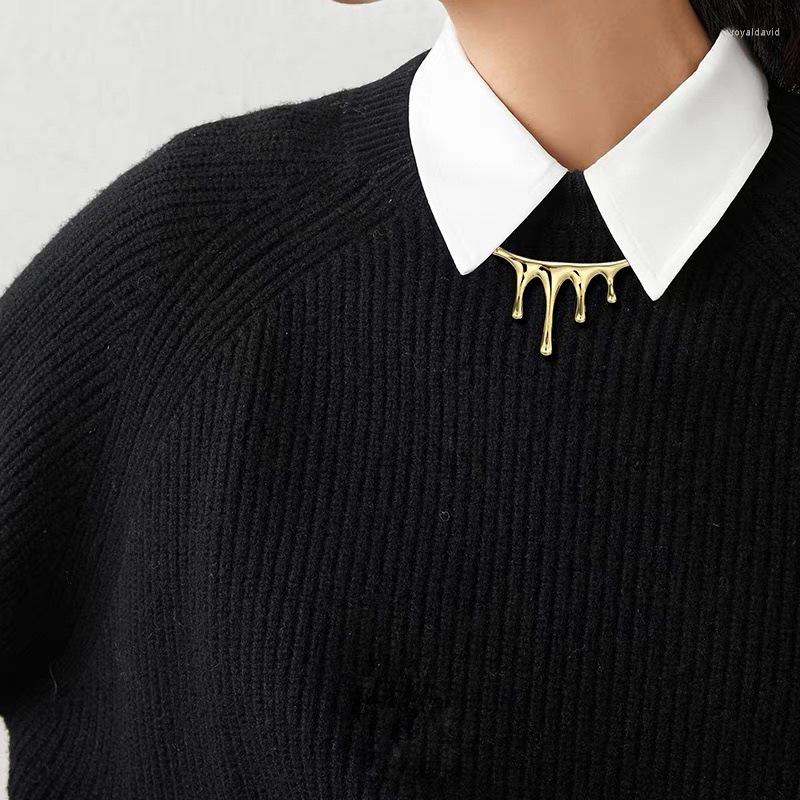 Brooches Amorcome Korean Design Metal Irregular Geometric Personality INS Suit Dress Shirt Pin Clothing Accessories Jewelry Gift
Brooches Amorcome Korean Design Metal Irregular Geometric Personality INS Suit Dress Shirt Pin Clothing Accessories Jewelry Gift