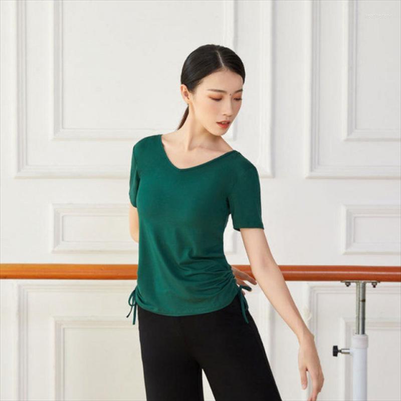 Stage Wear Modern Dance Ballet Practice Dress Modal Classical V-neck Top Female Dancing, Color 7
Stage Wear Modern Dance Ballet Practice Dress Modal Classical V-neck Top Female Dancing, Color 7