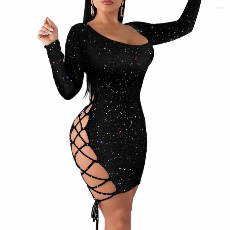 Casual Dresses Sexy Womens Ladies Long Sleeve Deep V-Neck Glitter Bodycon Evening Party Club Bandage Short Mini Dress Black, Picture shown
Casual Dresses Sexy Womens Ladies Long Sleeve Deep V-Neck Glitter Bodycon Evening Party Club Bandage Short Mini Dress Black, Picture shown