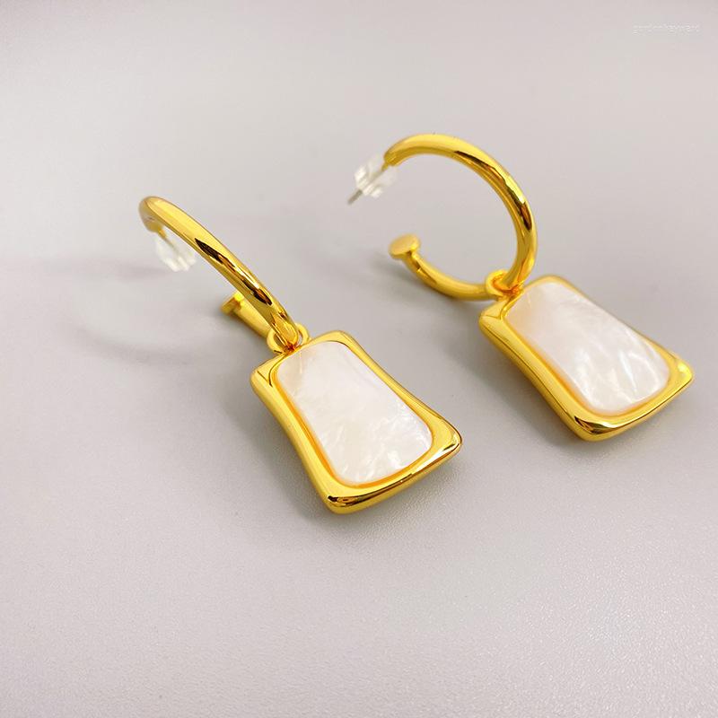 Dangle Earrings White Pearl Mother Shell With Gold Plated Jewelry For Women 925 Silver Pin Drop
Dangle Earrings White Pearl Mother Shell With Gold Plated Jewelry For Women 925 Silver Pin Drop