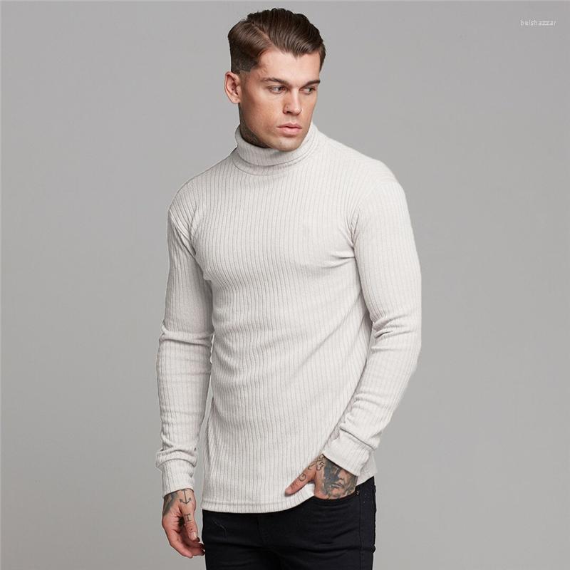 Men's Sweaters Autumn Men's Turtleneck Male Solid Vertical Stripes Slim Fit Knitted Pullovers Fashion Knitwear Pull Homme, Gray
Men's Sweaters Autumn Men's Turtleneck Male Solid Vertical Stripes Slim Fit Knitted Pullovers Fashion Knitwear Pull Homme, Gray