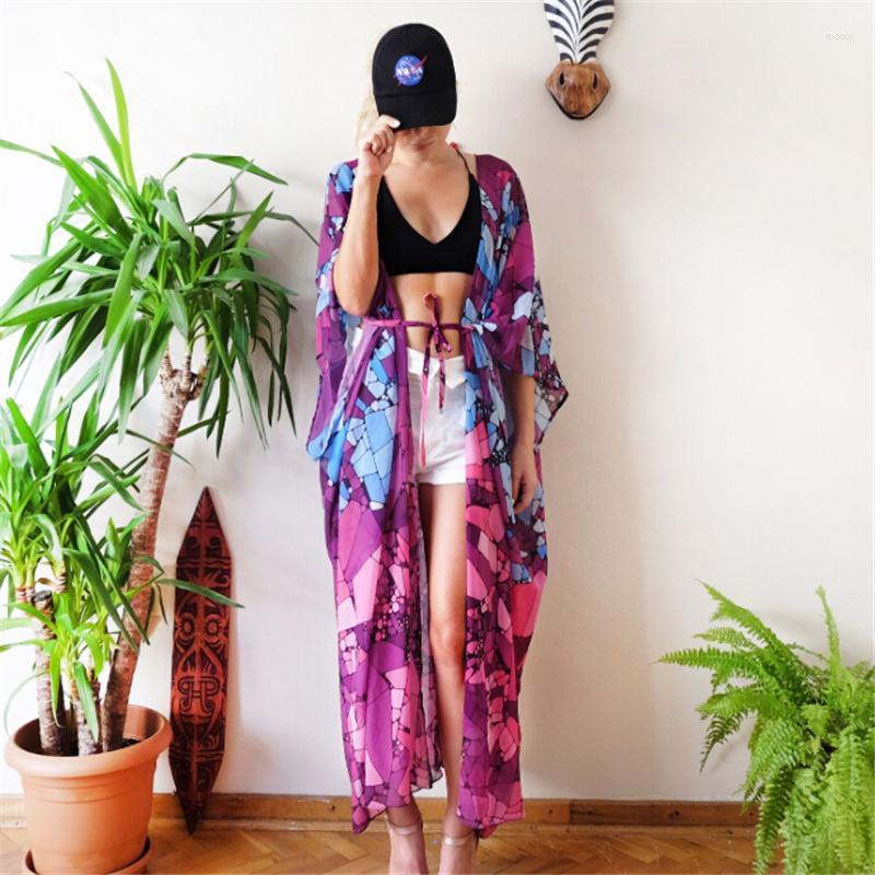 Women's Swimwear Women's Women Beach Dress Chiffon Lace Kimono Cover Up Bohemian Style Long Dresses Loose Casual Swimsuit Bikini, As photo shows
Women's Swimwear Women's Women Beach Dress Chiffon Lace Kimono Cover Up Bohemian Style Long Dresses Loose Casual Swimsuit Bikini, As photo shows