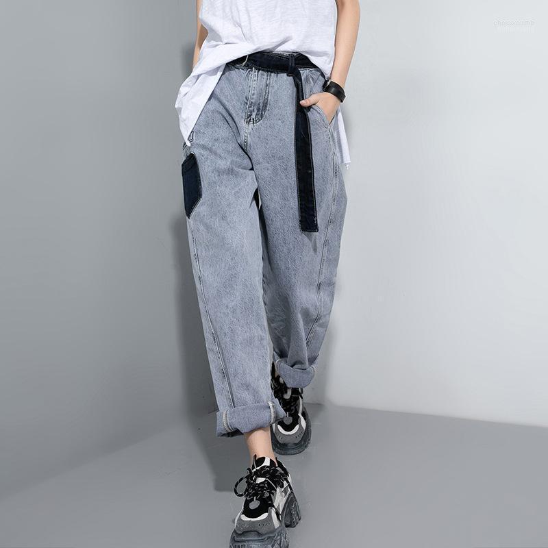 Women's Jeans Women's 2022 Summer Washed Street Fashion Plus Size Wide Leg Pants For Women Elastic Waist L XL With Free Belt Denim, Blue
Women's Jeans Women's 2022 Summer Washed Street Fashion Plus Size Wide Leg Pants For Women Elastic Waist L XL With Free Belt Denim, Blue