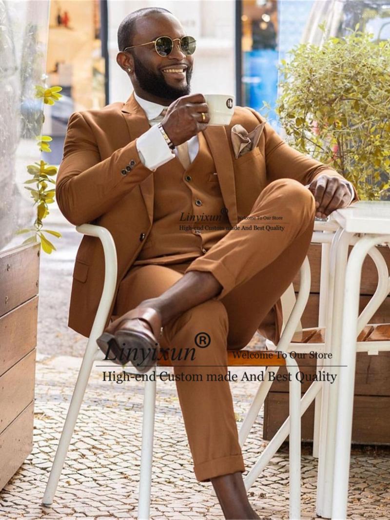 Men's Suits Men's & Blazers Fashion Mens For Wedding Peaked Lapel Groom Tuxedos Formal Business Ropa Hombre Male Blazer 3 Pieces Set, Picture shown
Men's Suits Men's & Blazers Fashion Mens For Wedding Peaked Lapel Groom Tuxedos Formal Business Ropa Hombre Male Blazer 3 Pieces Set, Picture shown