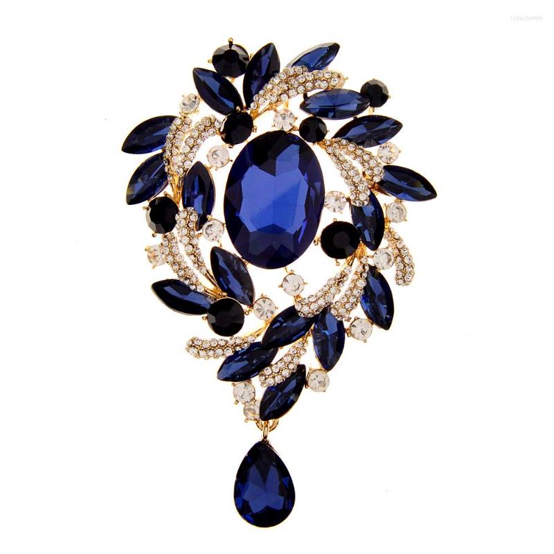 Brooches CINDY XIANG Arrival Large Rhinestone And Crystal Water-drop Design Pin For Women 3 Colors Available Party Jewelry
Brooches CINDY XIANG Arrival Large Rhinestone And Crystal Water-drop Design Pin For Women 3 Colors Available Party Jewelry
