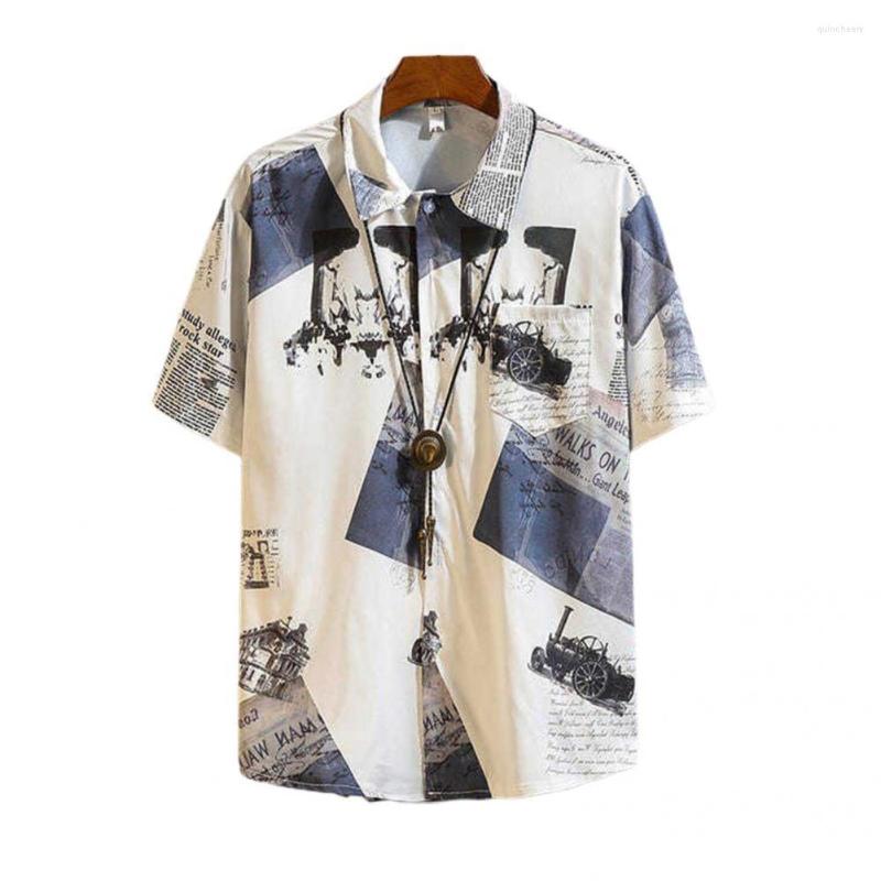 Men's Casual Shirts Trendy Turndown Collar Patchwork Shirt Men Handsome Korean Style, Black
Men's Casual Shirts Trendy Turndown Collar Patchwork Shirt Men Handsome Korean Style, Black