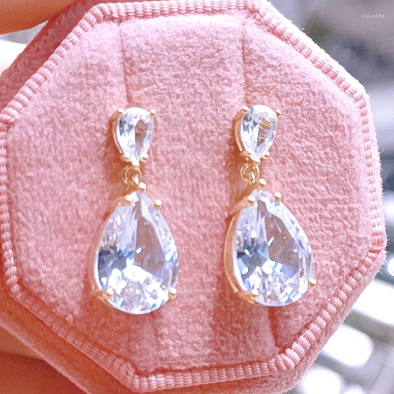 Dangle Earrings Uilz Simple And Elegant For Women Crystal Teardrop Cubic Zirconia Luxury Bride Wedding Earring Trendy Jewelry
Dangle Earrings Uilz Simple And Elegant For Women Crystal Teardrop Cubic Zirconia Luxury Bride Wedding Earring Trendy Jewelry
