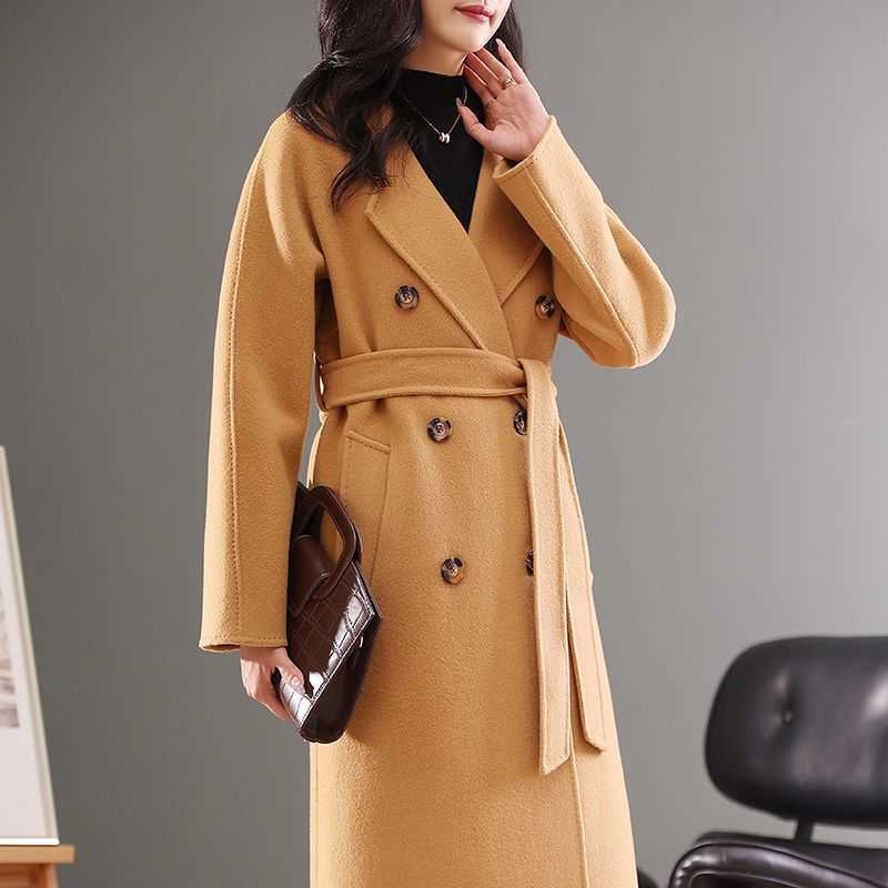 ladies woolen coats max designer cardigan coat winter warm coat fashion windproof cashmere Coat solid color all match, Creamy-white
ladies woolen coats max designer cardigan coat winter warm coat fashion windproof cashmere Coat solid color all match, Creamy-white