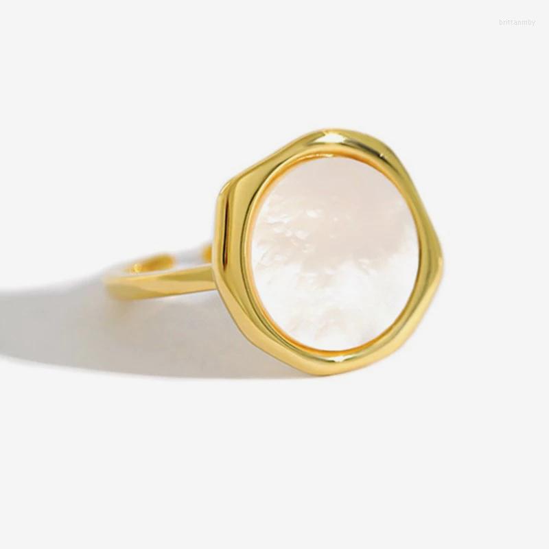 Cluster Rings Peri'sBox Adjustable Round White Shell Flat Irregular Open Metal Ring Fashion Statement Bohemian For Women 2022
Cluster Rings Peri'sBox Adjustable Round White Shell Flat Irregular Open Metal Ring Fashion Statement Bohemian For Women 2022