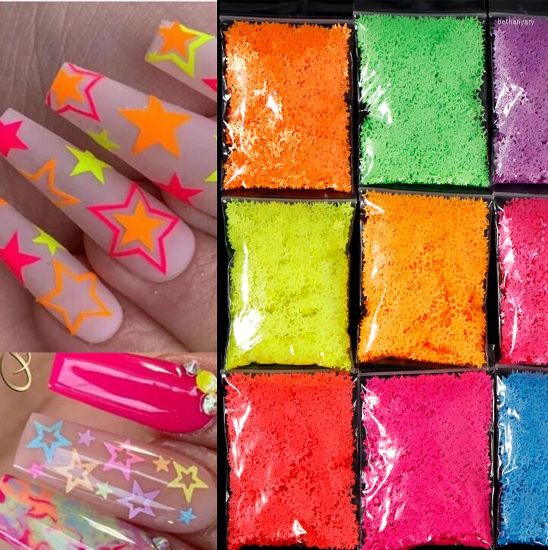 Nail Glitter Fluorescent Star Shape Art Neon Sequins Decoration 50g Hollow Miniature Bright Stars
Nail Glitter Fluorescent Star Shape Art Neon Sequins Decoration 50g Hollow Miniature Bright Stars