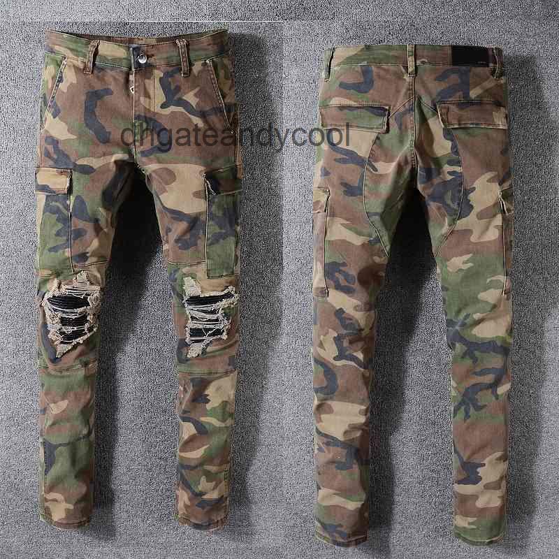 Fashion amirs Street amiris High Jeans Men's mens 536 jean pantss Autumn Mens Personality Designer PatCamouflage Hole Elastic Slim Leggings TU TOX4, Camouflage 1
Fashion amirs Street amiris High Jeans Men's mens 536 jean pantss Autumn Mens Personality Designer PatCamouflage Hole Elastic Slim Leggings TU TOX4, Camouflage 1