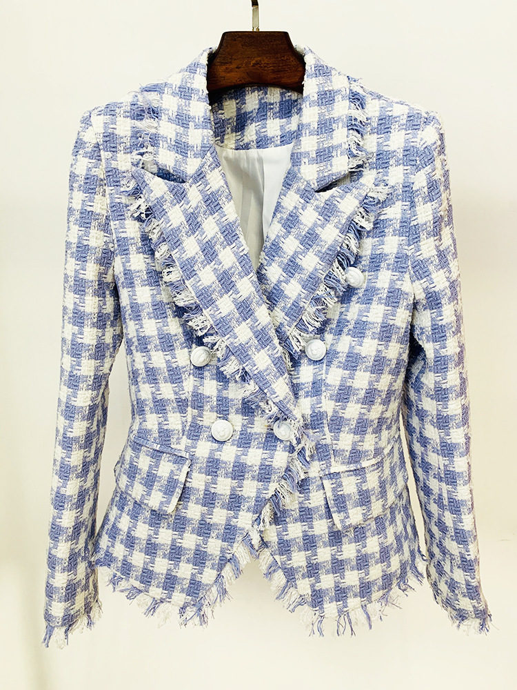1020 XXL 2022 Autumn Women' Jackets Coat Long Sleeve V Neck Tweed Blue Fashion Womens Clothes oulaidi, Post
1020 XXL 2022 Autumn Women' Jackets Coat Long Sleeve V Neck Tweed Blue Fashion Womens Clothes oulaidi, Post