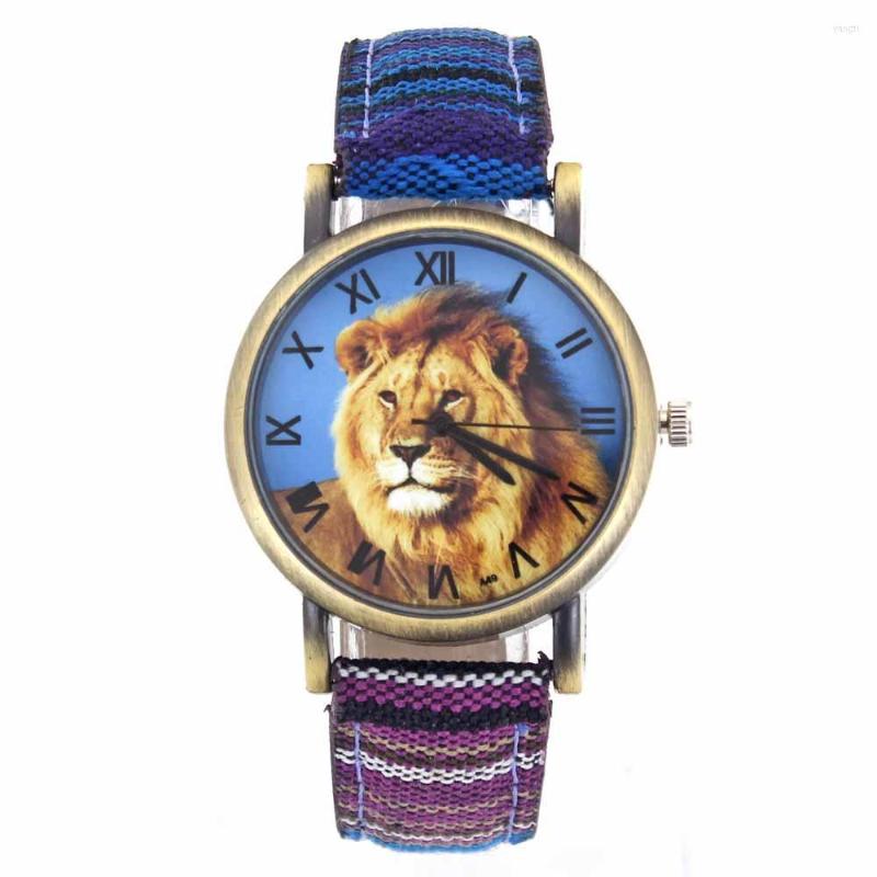 Wristwatches Lion King Tawny Mane Fashion Casual Men Women Canvas Cloth Strap Sport Analog Quartz Watch, 23
Wristwatches Lion King Tawny Mane Fashion Casual Men Women Canvas Cloth Strap Sport Analog Quartz Watch, 23