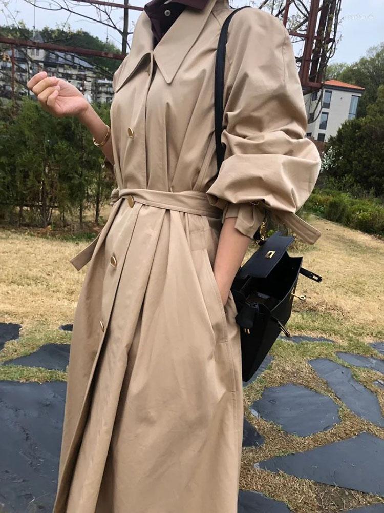 Women' Trench Coats Autumn And Winter Style Mid-length Loose Windbreaker Drawstring Tooling Jacket Women' Khaki Coat Fashion High
Women' Trench Coats Autumn And Winter Style Mid-length Loose Windbreaker Drawstring Tooling Jacket Women' Khaki Coat Fashion High