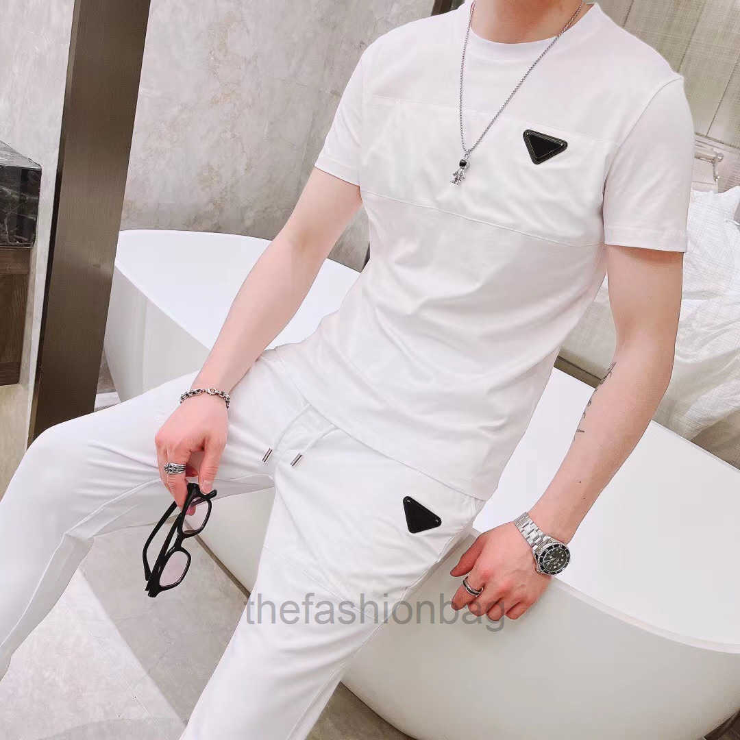 Luxury Designer Prad Top QualityMens Tracksuits T-Shirt Trousers Suit Mercerized Cotton Fabric Fashion Sports Suit M-XXXL, Black
Luxury Designer Prad Top QualityMens Tracksuits T-Shirt Trousers Suit Mercerized Cotton Fabric Fashion Sports Suit M-XXXL, Black