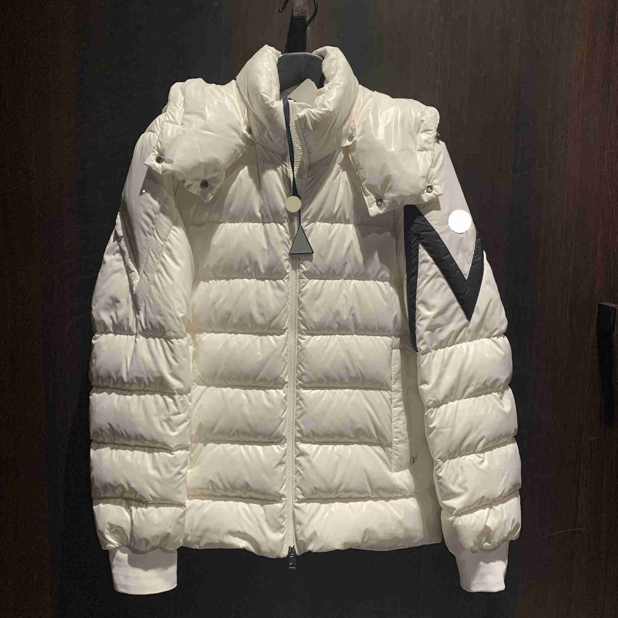 Designer maya Women's Down Embroidered Badge Corydale Couples Hooded Coat Comfortable Warm Trendy Labels Complete Top Quality Tops Apparel, White
Designer maya Women's Down Embroidered Badge Corydale Couples Hooded Coat Comfortable Warm Trendy Labels Complete Top Quality Tops Apparel, White