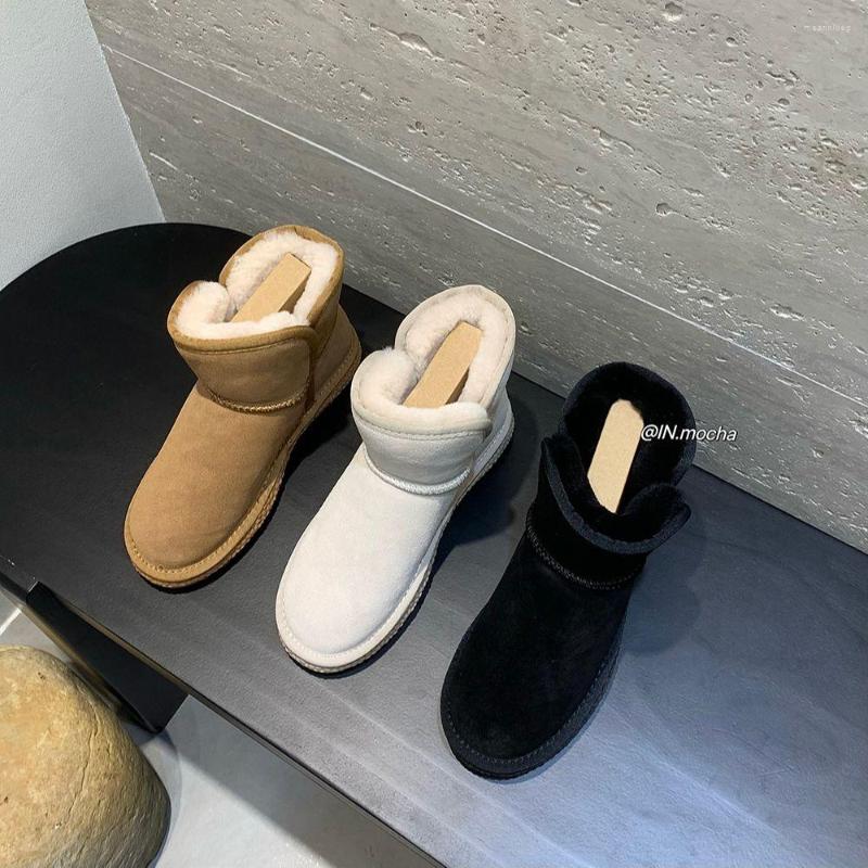 Boots Beige/Black/White Women Snow Winter Round Toe Flat Heeled Sole Short Plush Fashion Dress Shoes Woman Size 35-39 Pumps
Boots Beige/Black/White Women Snow Winter Round Toe Flat Heeled Sole Short Plush Fashion Dress Shoes Woman Size 35-39 Pumps