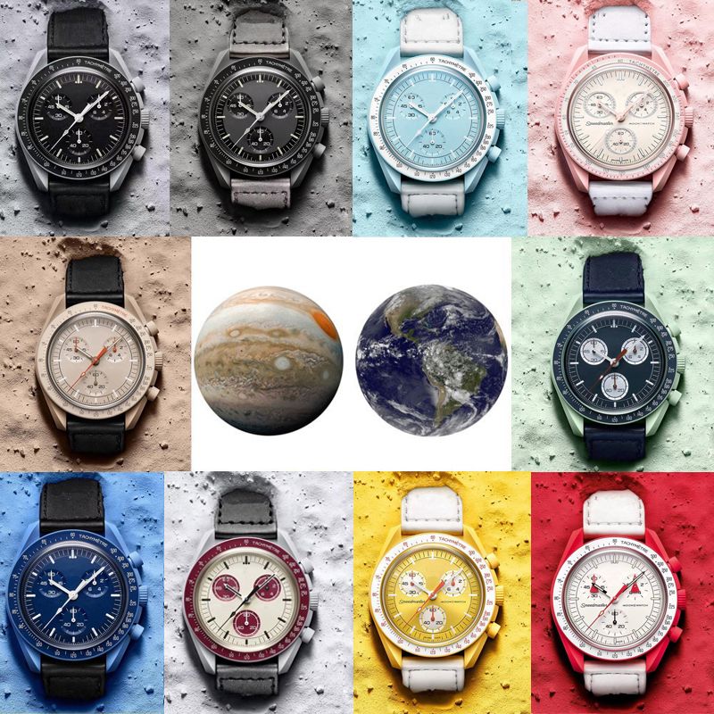 Bioceramic Planet Moon Mens Watches Quality Full Function Chronograph Designer Watch Mission To Mercury 42mm Leather Watches Quartz Clock Relogio Masculino, Saturn
Bioceramic Planet Moon Mens Watches Quality Full Function Chronograph Designer Watch Mission To Mercury 42mm Leather Watches Quartz Clock Relogio Masculino, Saturn