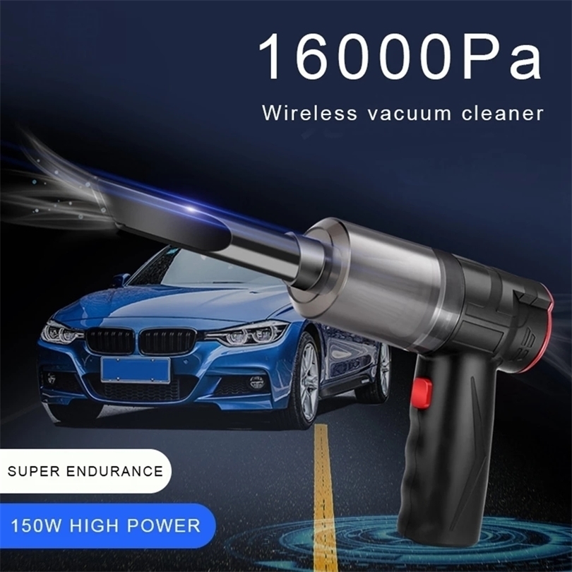 Electronics Robots Portable Wireless Handheld Vacuum Cleaner 16000Pa Cleaning Tools for Car Strong Suction Home Vacuum Cleaner and Air Blower 2in1 221031
Electronics Robots Portable Wireless Handheld Vacuum Cleaner 16000Pa Cleaning Tools for Car Strong Suction Home Vacuum Cleaner and Air Blower 2in1 221031