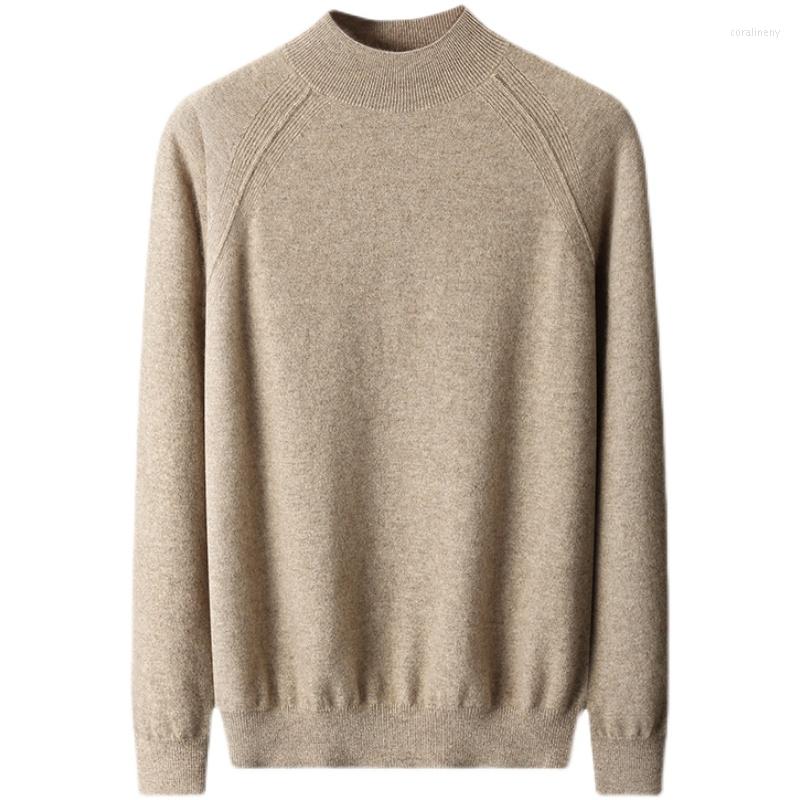 Men' Sweaters 2022 Winter Semi-turtleneck Aolid Color Casual Men' Cashmere Sweater Long Sleeves Classic Business Knitwear
Men' Sweaters 2022 Winter Semi-turtleneck Aolid Color Casual Men' Cashmere Sweater Long Sleeves Classic Business Knitwear