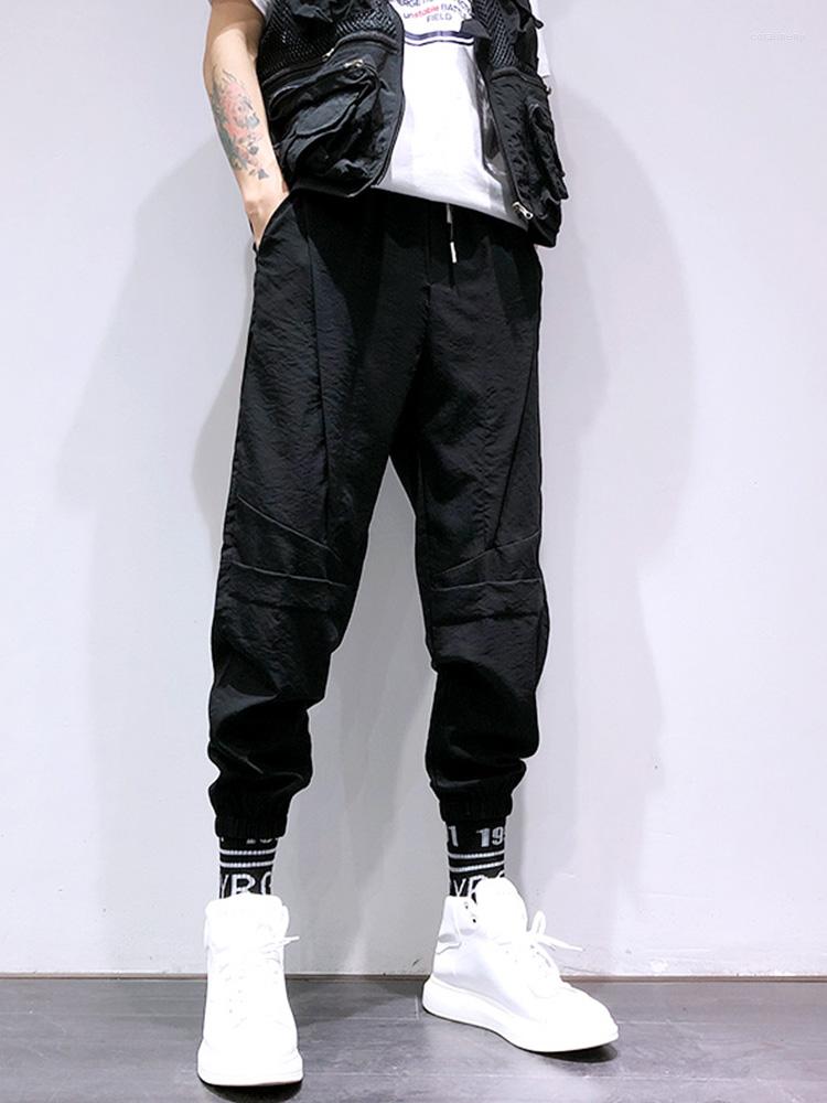 Men's Pants Men's Recommended Style Summer Thin Ice Silk Quick-drying Bundle Feet Loose Casual Sports Harem Trousers, Black
Men's Pants Men's Recommended Style Summer Thin Ice Silk Quick-drying Bundle Feet Loose Casual Sports Harem Trousers, Black