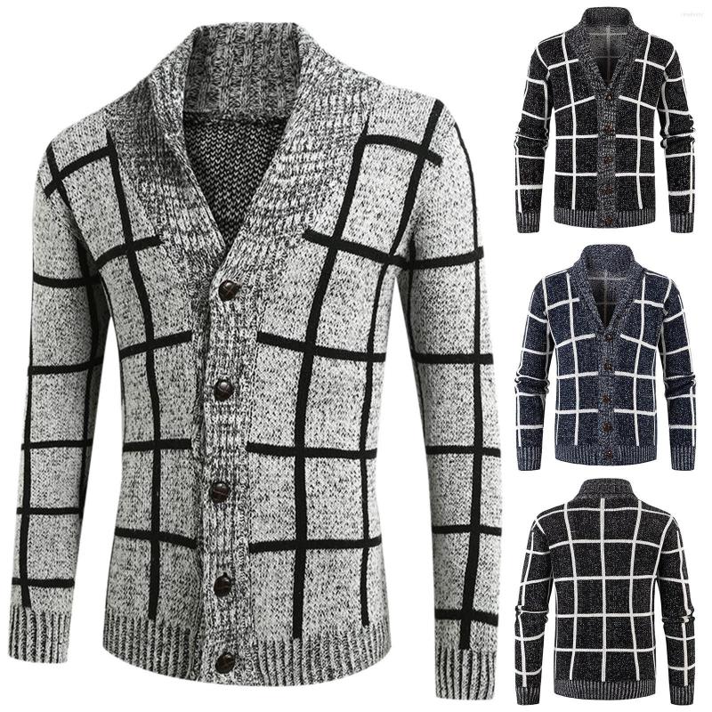 Men's Sweaters Mens Fashion Leisure Solid Wool Knitting Lattice Versatile Stand Collar Long Sleeve Style Cardigan Coat, Black
Men's Sweaters Mens Fashion Leisure Solid Wool Knitting Lattice Versatile Stand Collar Long Sleeve Style Cardigan Coat, Black
