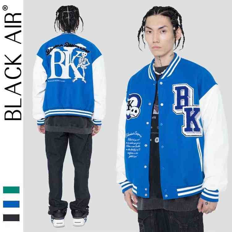 hoodie2022 Spring and Autumn New Skeleton Embroidery Pilot Jacket Men's National Fashion Hip Hop Couple Baseball Jacket Brand, Single layer cashew nut black coat
hoodie2022 Spring and Autumn New Skeleton Embroidery Pilot Jacket Men's National Fashion Hip Hop Couple Baseball Jacket Brand, Single layer cashew nut black coat
