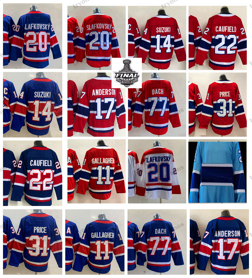 Mens 20 Juraj Slafkovsky 22 Cole Caufield Hockey Jerseys 31 Carey Price 11 Brendan Gallagher 14 Nick Suzuki 17 Josh Anderson Kirby Dach Red White Blue Final Stanley Cup, Red 14 c
Mens 20 Juraj Slafkovsky 22 Cole Caufield Hockey Jerseys 31 Carey Price 11 Brendan Gallagher 14 Nick Suzuki 17 Josh Anderson Kirby Dach Red White Blue Final Stanley Cup, Red 14 c