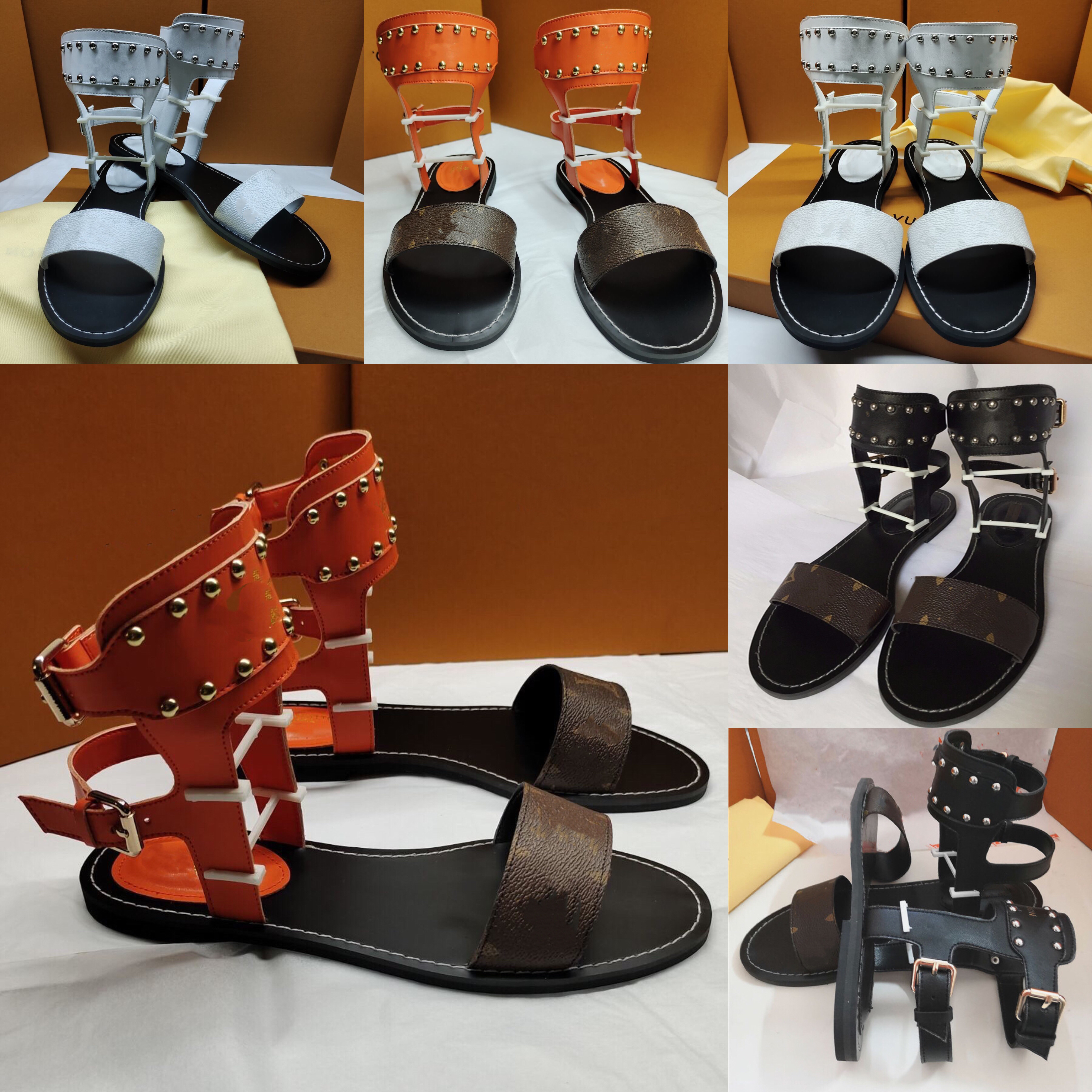 2022 sandals High top cool boots with lace slippers designer's luxury women's flats Fisherman's shoes, Black
2022 sandals High top cool boots with lace slippers designer's luxury women's flats Fisherman's shoes, Black