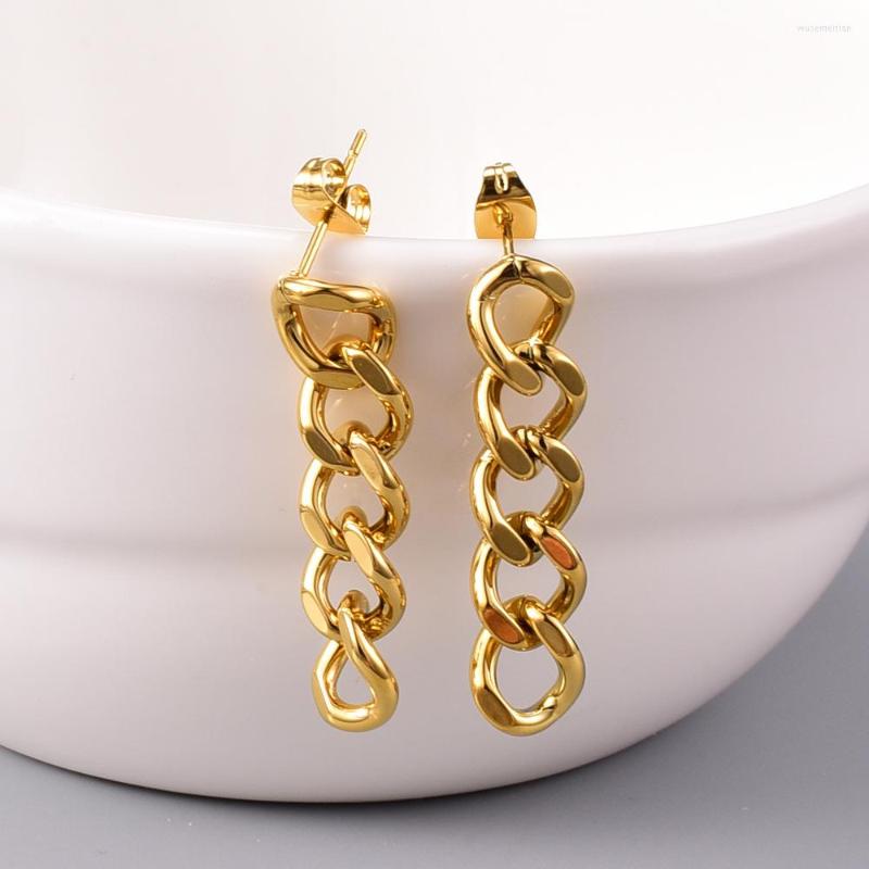 Dangle Earrings Punk 2022 Style Chain Simple Design And Jewelry Metallic Geometric Women
Dangle Earrings Punk 2022 Style Chain Simple Design And Jewelry Metallic Geometric Women