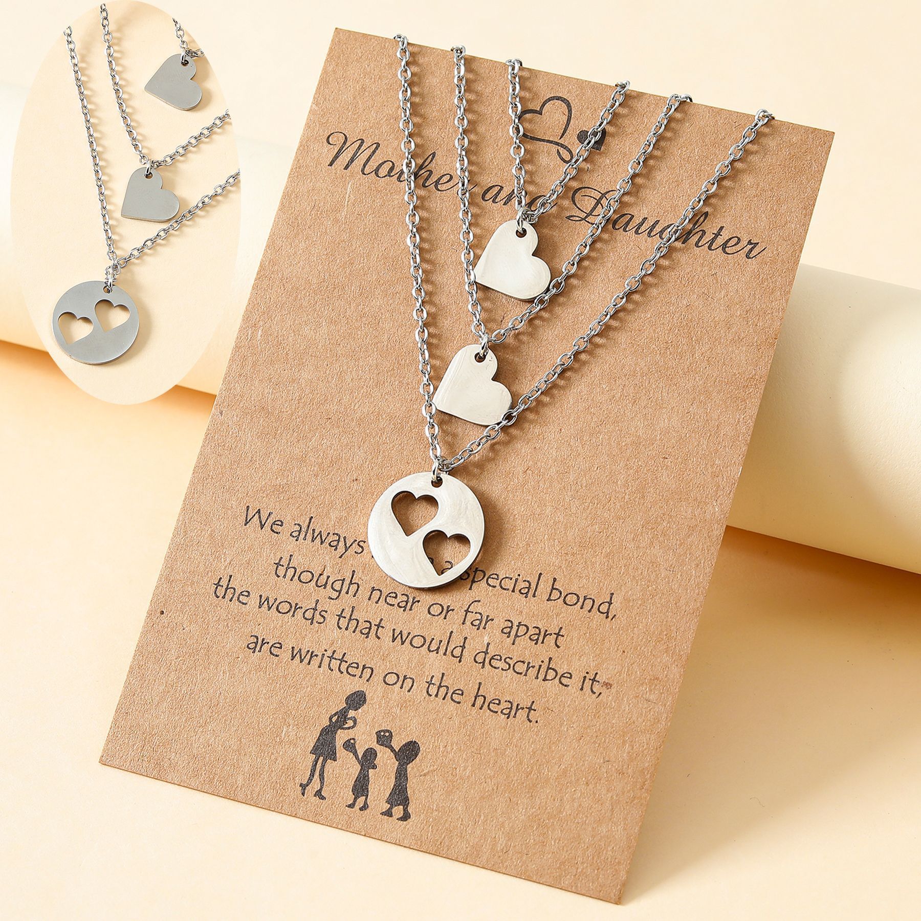Family Chocker Necklace for Women Silver Color Pendant Love Heart Elephant Chain Fashion Jewelry Party Gift
Family Chocker Necklace for Women Silver Color Pendant Love Heart Elephant Chain Fashion Jewelry Party Gift