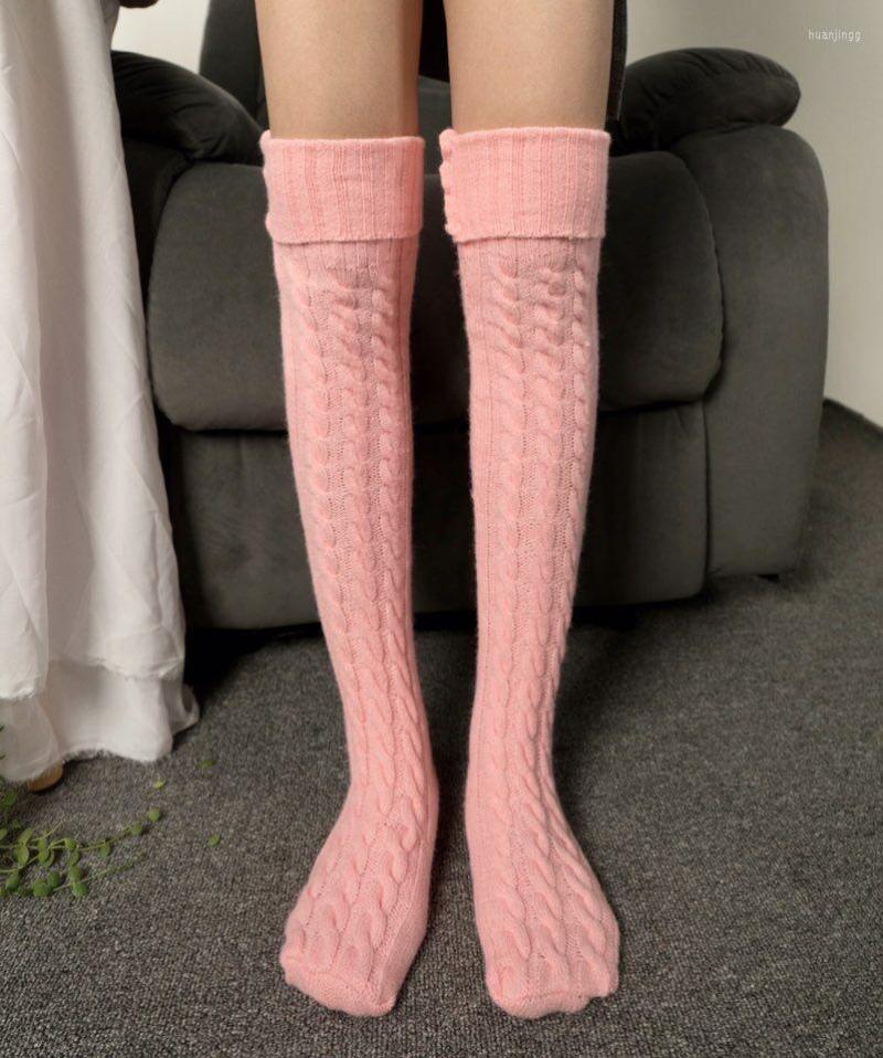 Women Socks Women's Stocking Autumn Winter Knitted Twist Stockings 2022 Red White Hosiery Over The Knee Warm For Ladies, Pink
Women Socks Women's Stocking Autumn Winter Knitted Twist Stockings 2022 Red White Hosiery Over The Knee Warm For Ladies, Pink