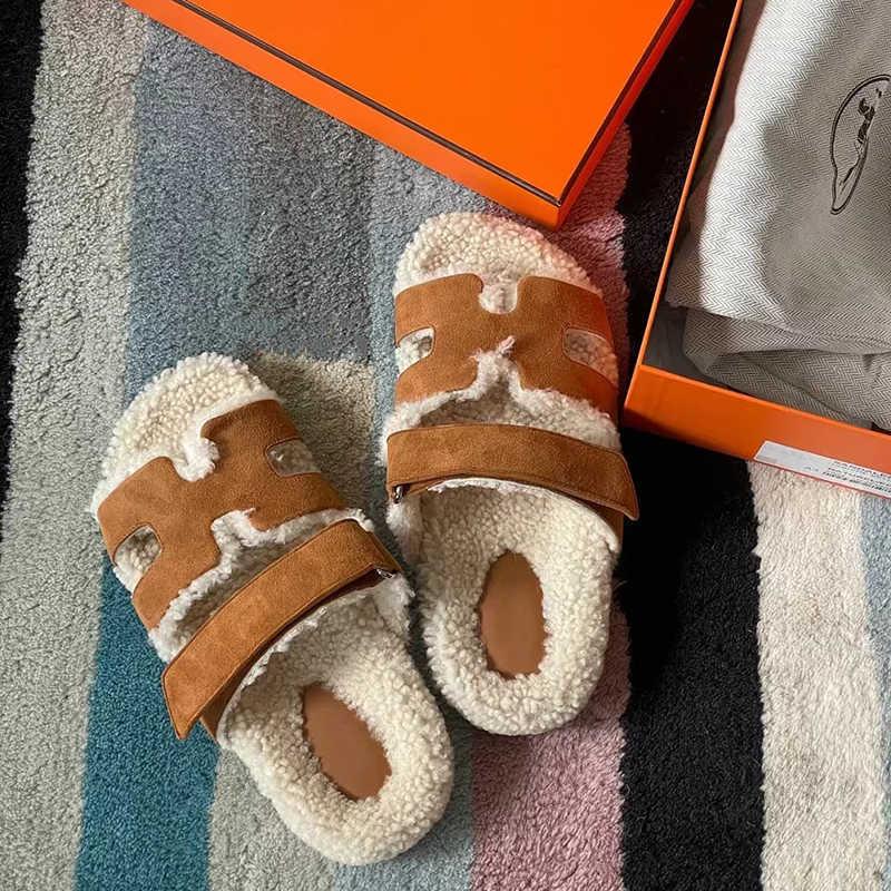 Chypre Slippers Slides Herme Autumn and Winter 2022 New Women's Ugly Cute Second Uncle Shoes Suede Plush Warm Soft Outwear Flat Wool zly, Brown super migration leather
Chypre Slippers Slides Herme Autumn and Winter 2022 New Women's Ugly Cute Second Uncle Shoes Suede Plush Warm Soft Outwear Flat Wool zly, Brown super migration leather