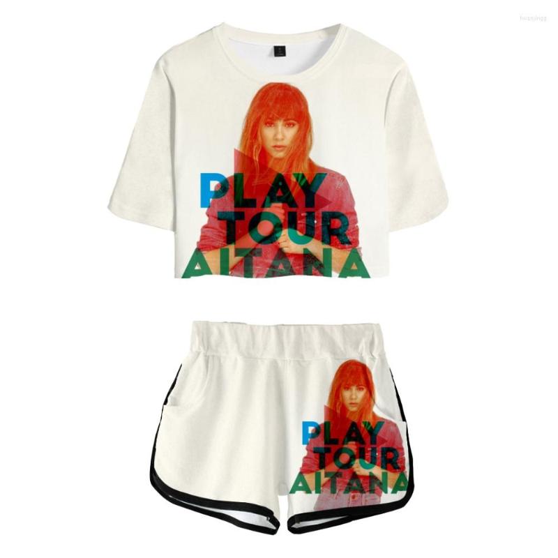 Women's Tracksuits Casual 2 Piece Set Aitana Ocana Two Womens Girls Short-Sleeveds 3D Cosplay Shorts Navel Elastic Suit
Women's Tracksuits Casual 2 Piece Set Aitana Ocana Two Womens Girls Short-Sleeveds 3D Cosplay Shorts Navel Elastic Suit