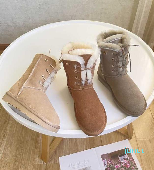 Brown grey Snow Boots Women's 2022 New fur one in one medium tube goddess style COMFORTABLE WARMTH 086, Chestnut
Brown grey Snow Boots Women's 2022 New fur one in one medium tube goddess style COMFORTABLE WARMTH 086, Chestnut