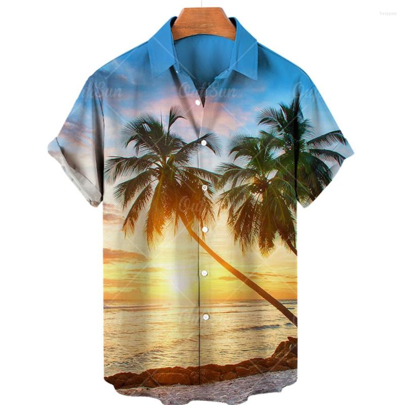 Men's Casual Shirts Men's Hawaiian Shirt Coconut Print Top Summer Turn-down Collar 3D Short Sleeve American Oversized Clothes Camisas, Zf-0047
Men's Casual Shirts Men's Hawaiian Shirt Coconut Print Top Summer Turn-down Collar 3D Short Sleeve American Oversized Clothes Camisas, Zf-0047