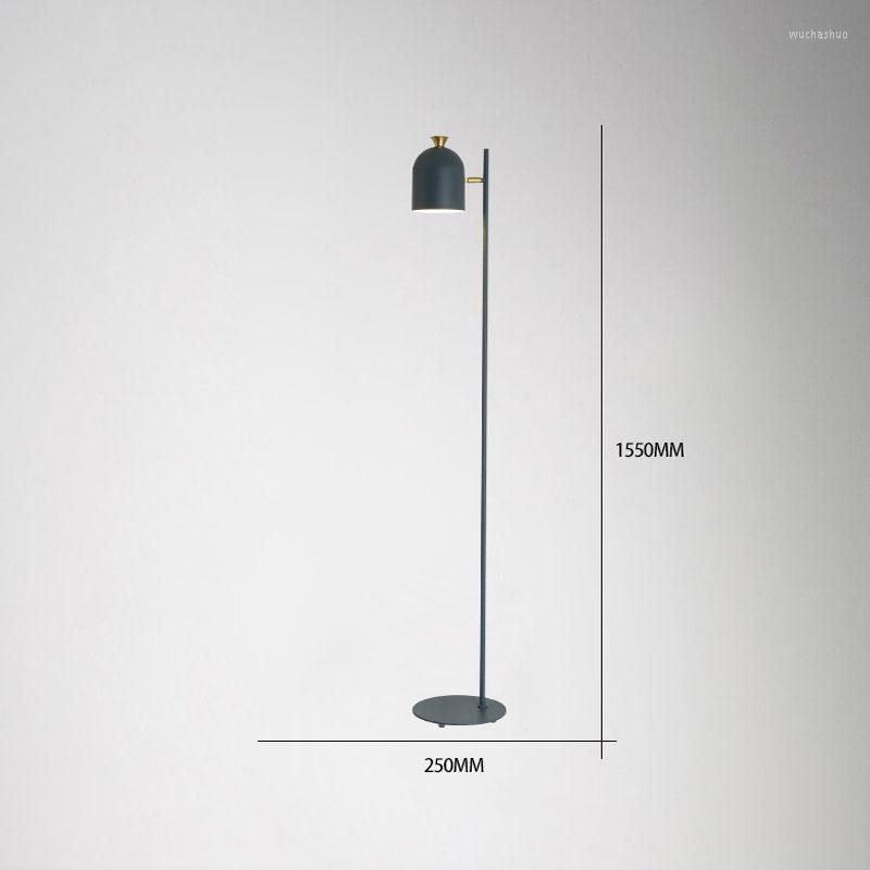 Lamps Floor Classic Creative Light Macaron Wrought Iron Vertical Lamp For Living Room/ Bedroom/study Room